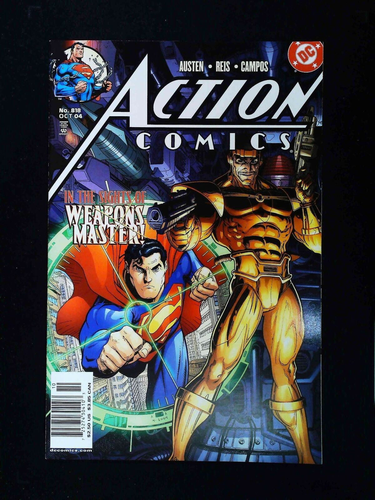 Action Comics #818 Dc Comics 2004 Nm- Newsstand