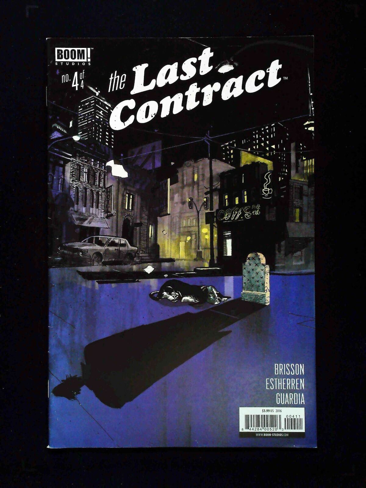 Last Contract #4 Boom Comics 2016 Vf+