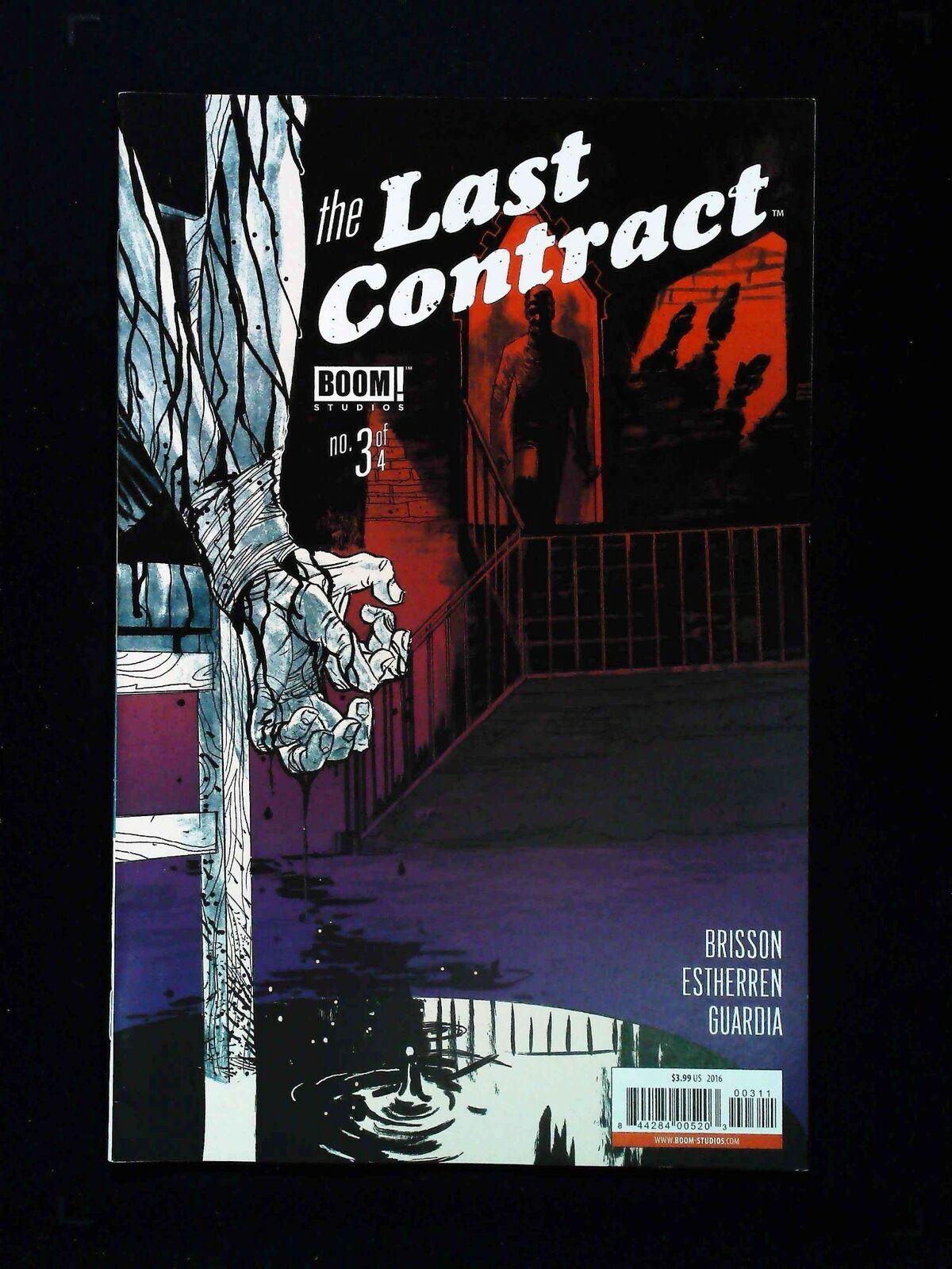 Last Contract #3 Boom Comics 2016 Vf+