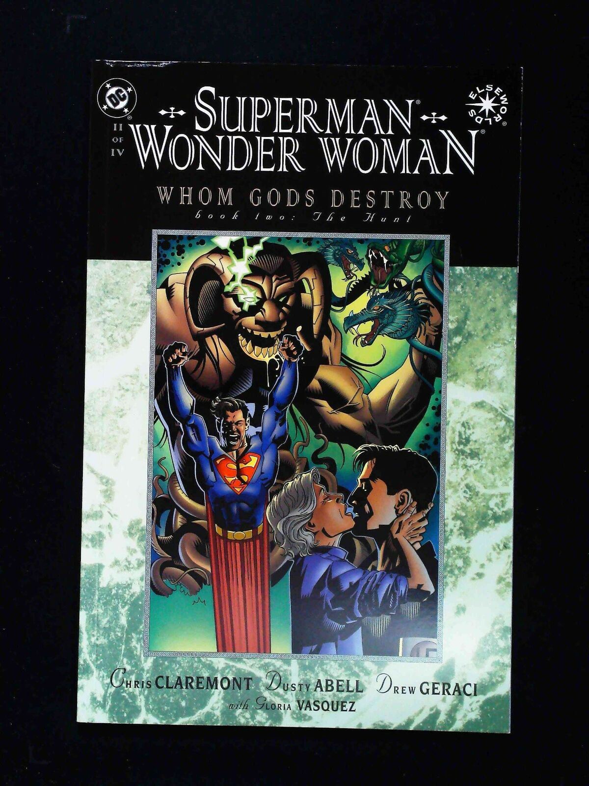 Superman Wonder Woman Whom Gods Destroy #2 Dc Comics 1996 Vf/Nm