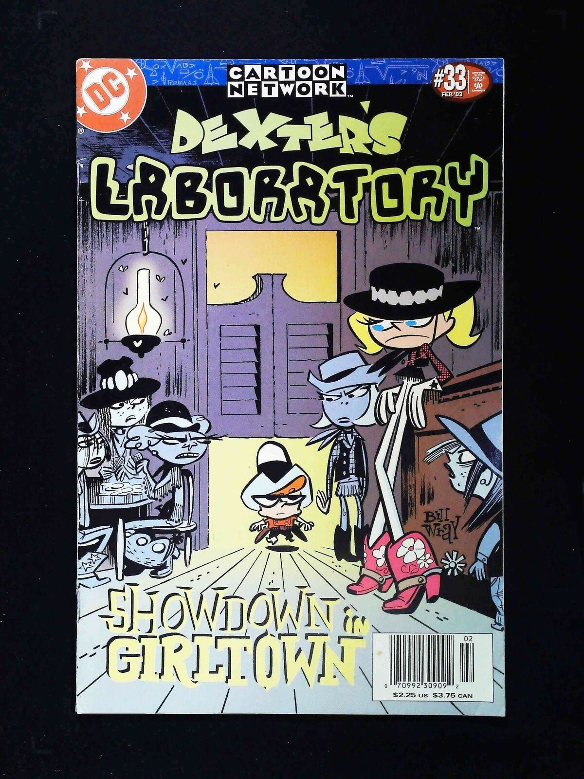 Dexter'S Laboratory #33 Dc Comics 2002 Vf- Newsstand