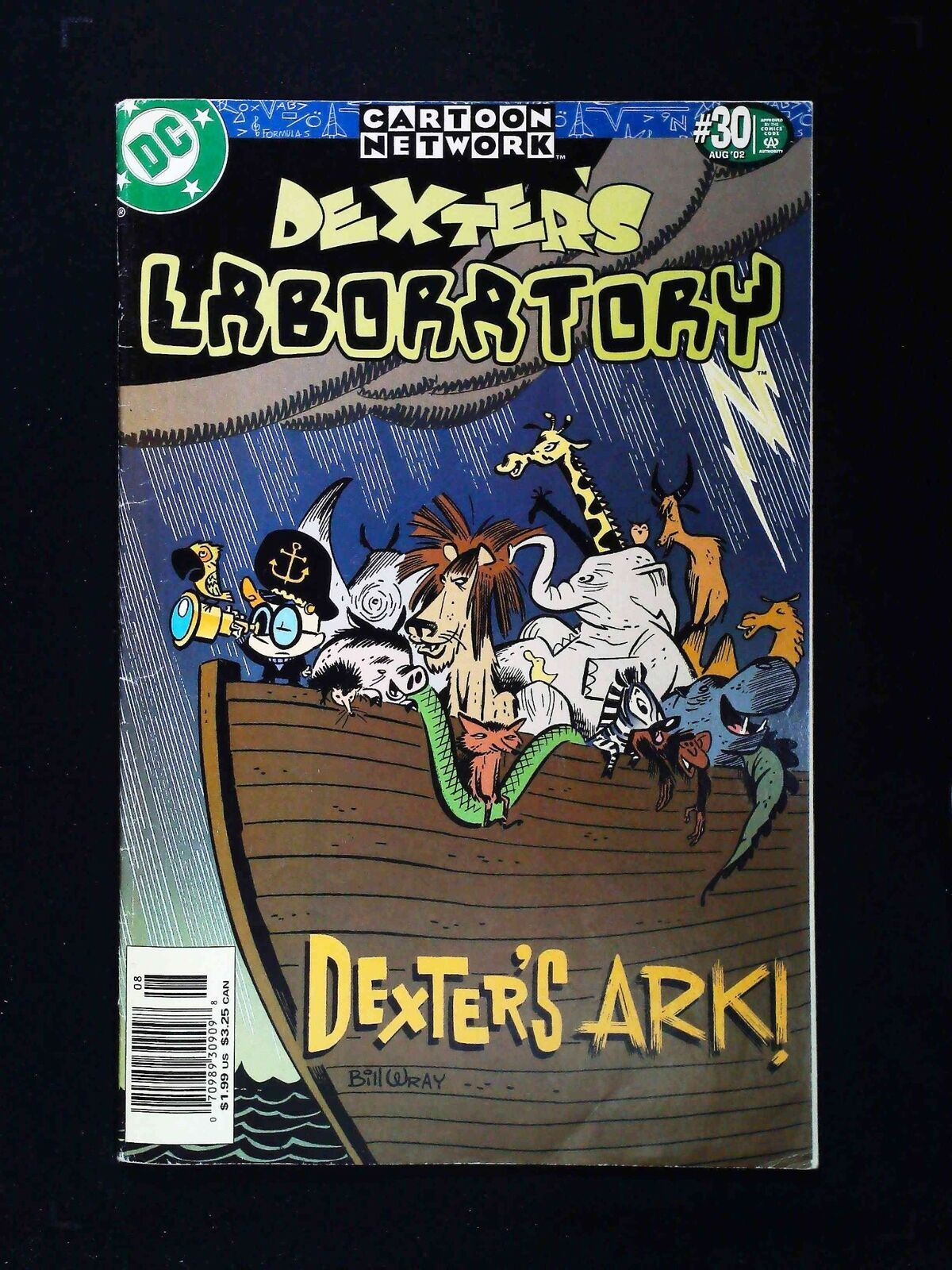 Dexter'S Laboratory #30 Dc Comics 2002 Vf Newsstand