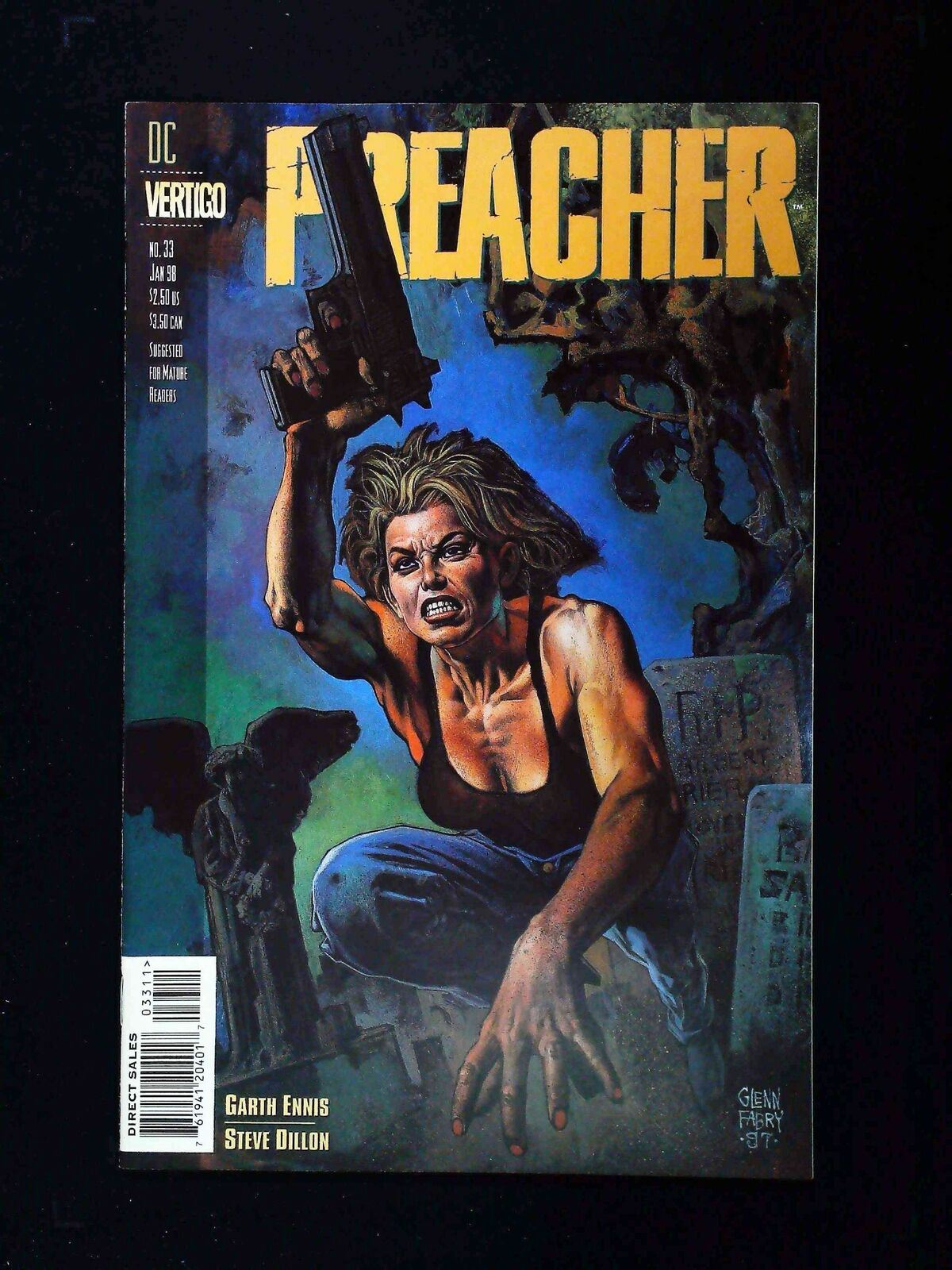 Preacher #33 Dc/Vertigo Comics 1998 Vf/Nm
