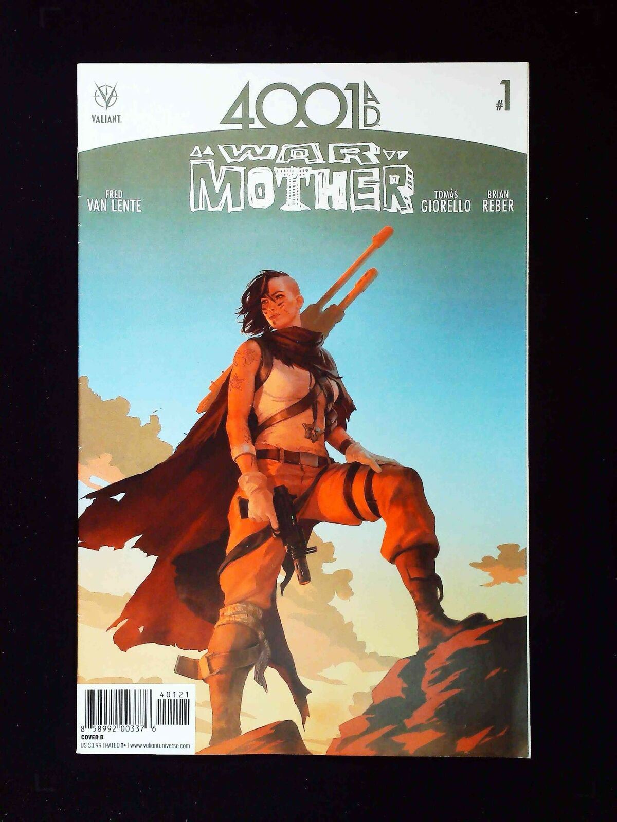 4001 A.D War Mother #1B Valiant Comics 2016 Vf+