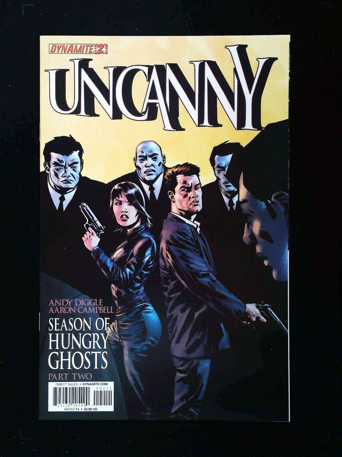 Uncanny #2 Dynamite Comics 2013 Vf/Nm