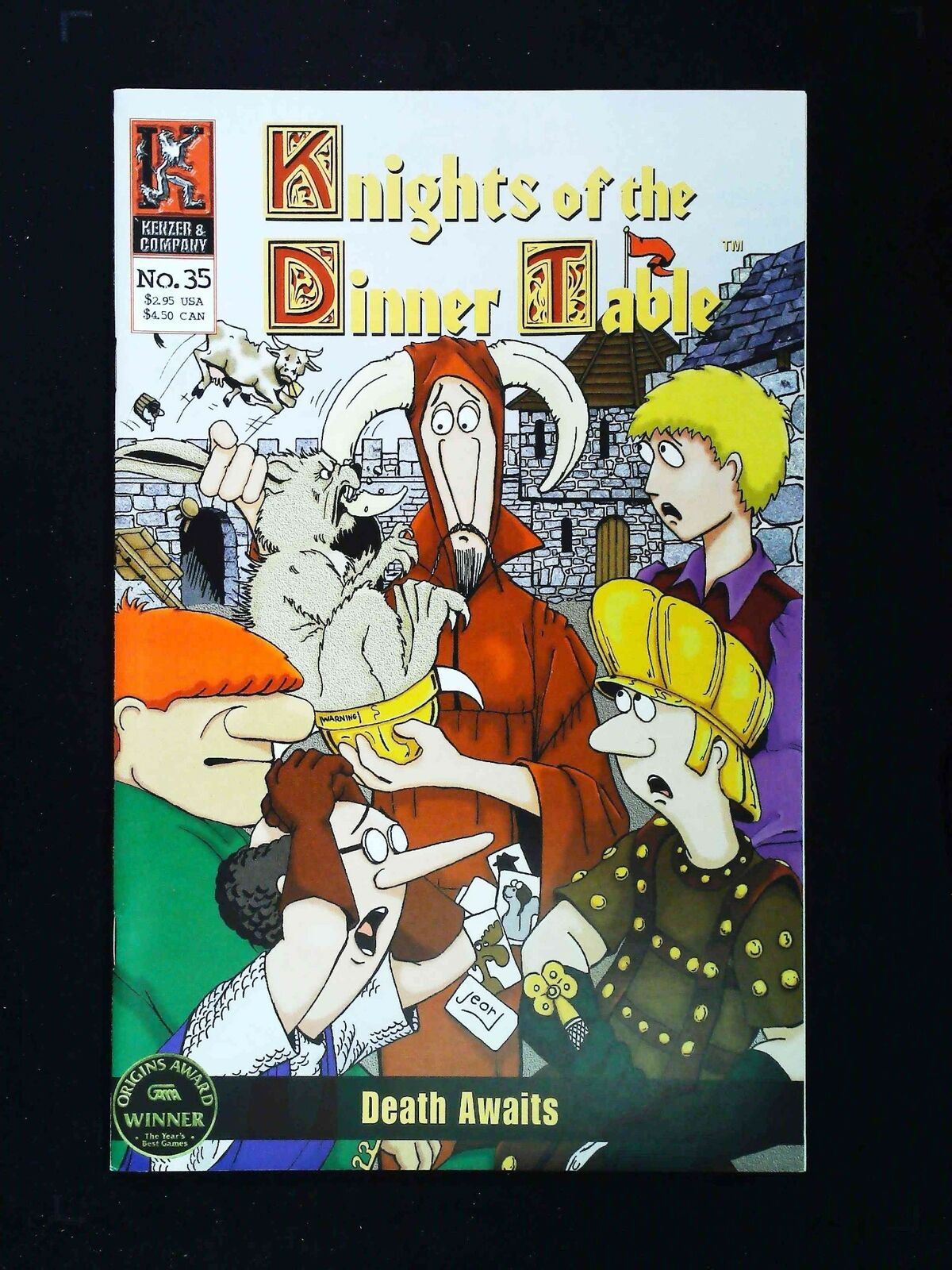 Knights Of The Dinner Table #35 Kenzer Comics 1999 Vf/Nm