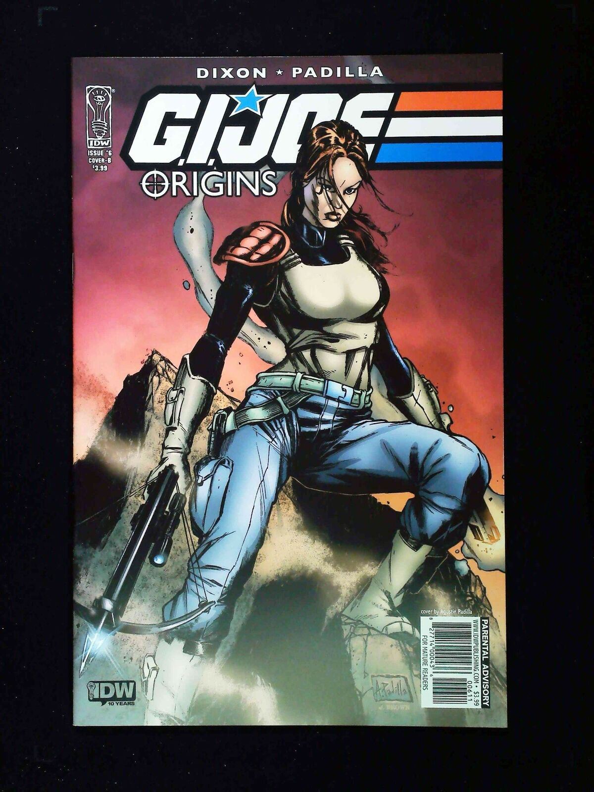 Gi Joe Origins #6B Idw Comics 2009 Nm Padilla Variant
