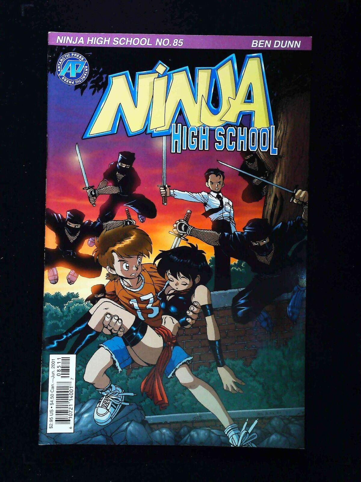Ninja Hight School #85 Antarctic Press Comics 2001 Vf/Nm
