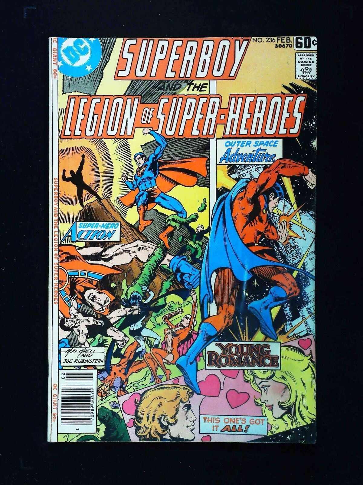 Superboy #236 Dc Comics 1978 Vf Newsstand