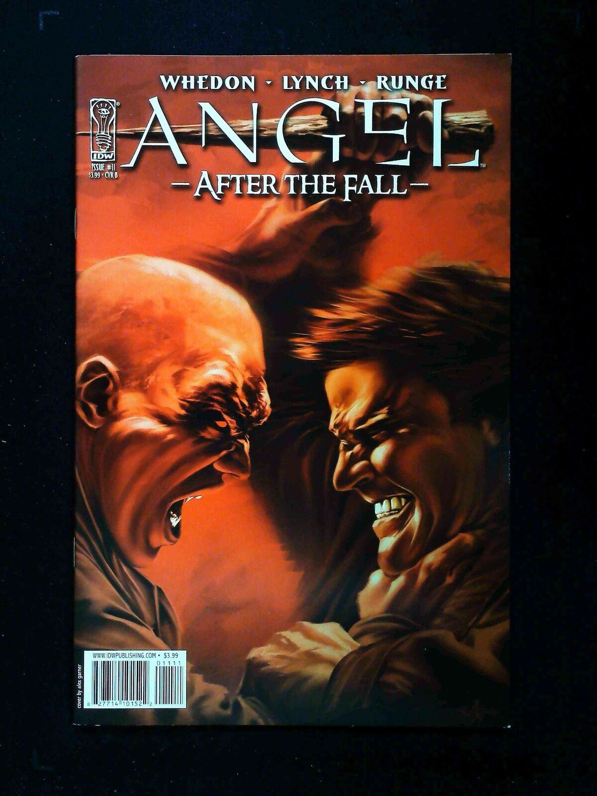 Angel After The Fall #11B Idw Comics 2008 Nm Garner Variant