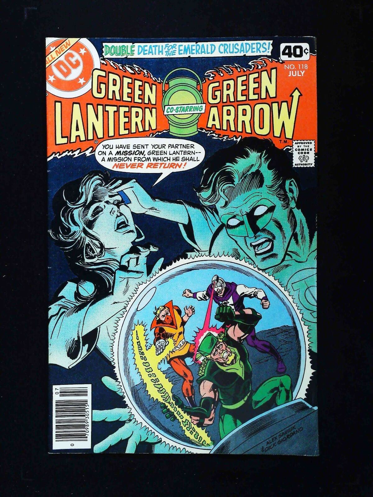 Green Lantern #118 Dc Comics 1979 Vf- Newsstand