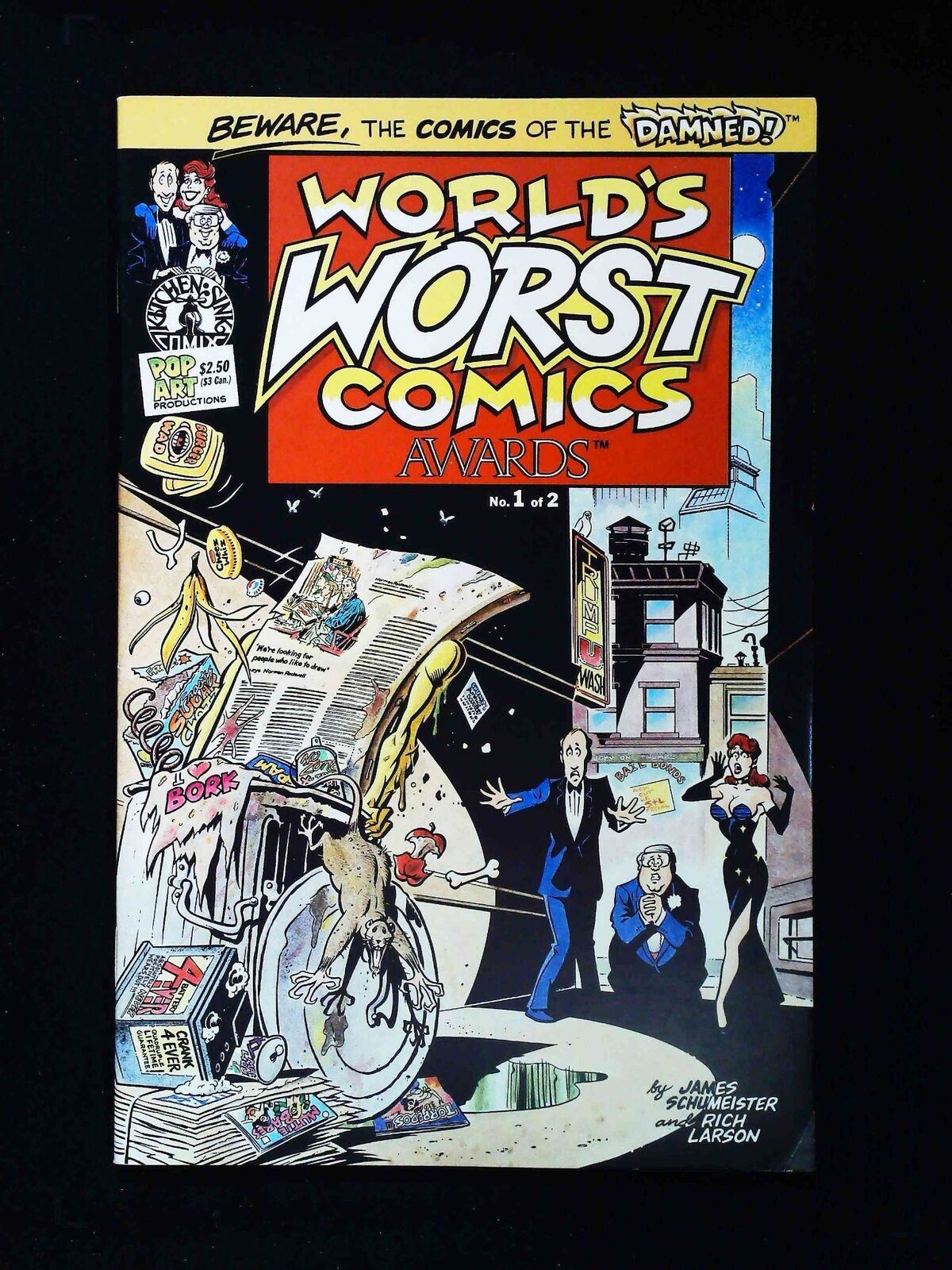 World'S Worst Comics Awards #1 Kitchen Sink Comics 1990 Vf/Nm