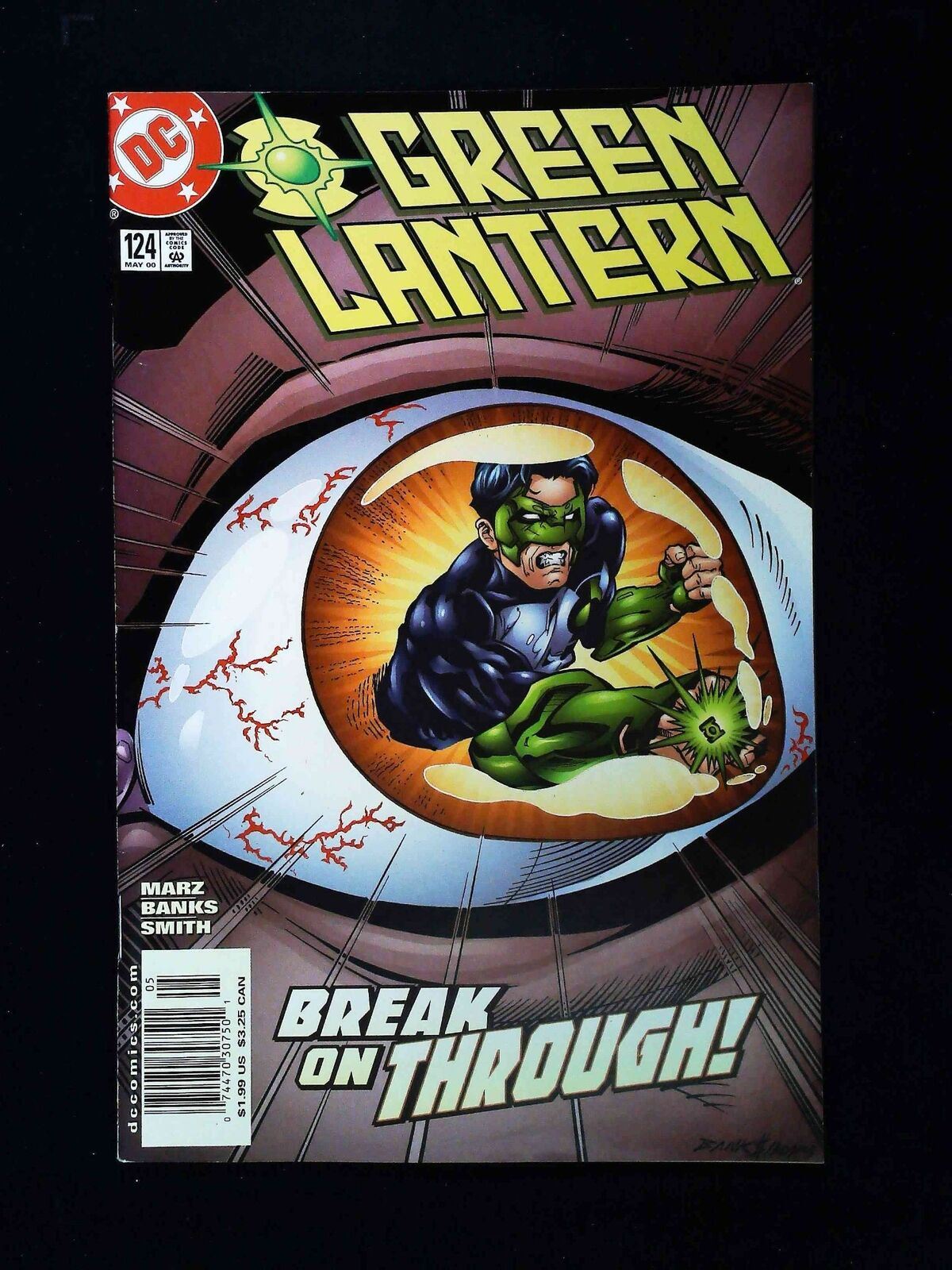 Green Lantern #124 Dc Comics 2000 Vf+ Newsstand