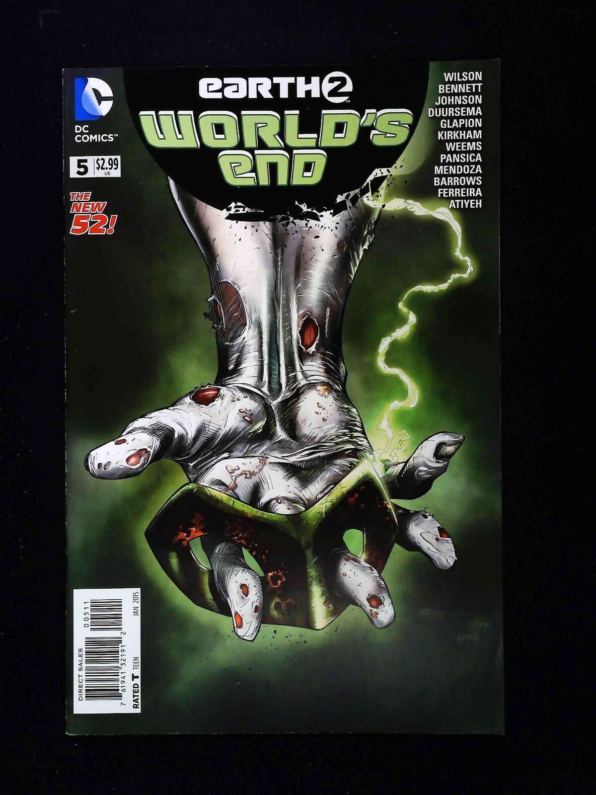 Earth 2 World'S End #5 Dc Comics 2015 Vf+