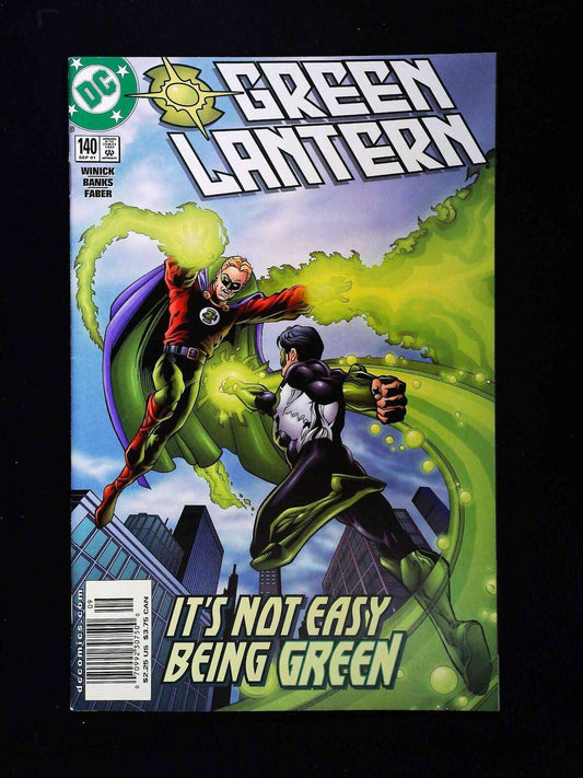 Green Lantern #140  Dc Comics 2001 Vf+ Newsstand