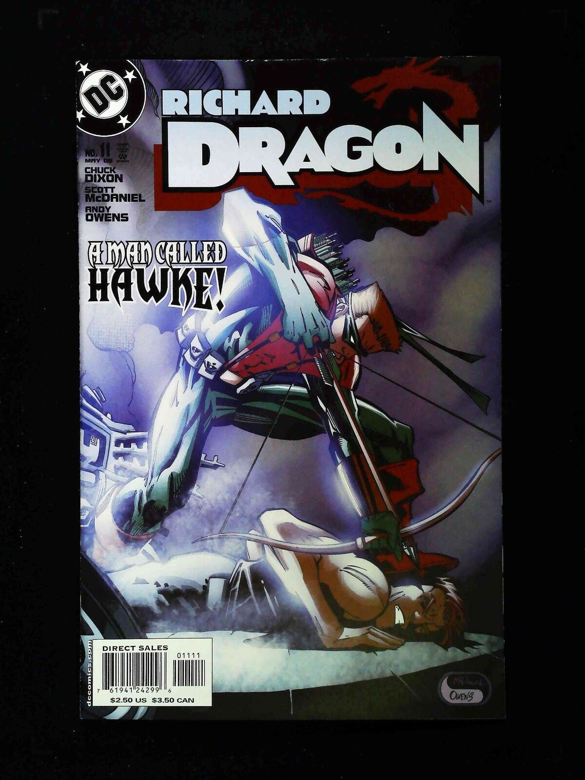 Richard Dragon #11 Dc Comics 2005 Vf+