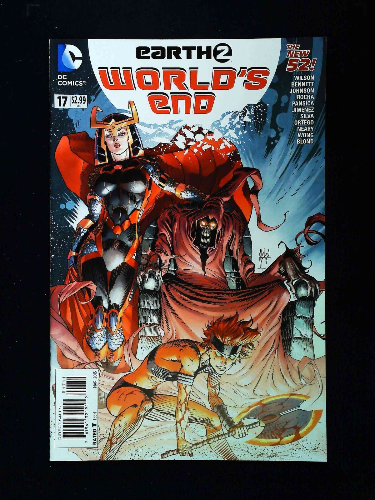 Earth 2 World'S End #17 Dc Comics 2015 Nm-
