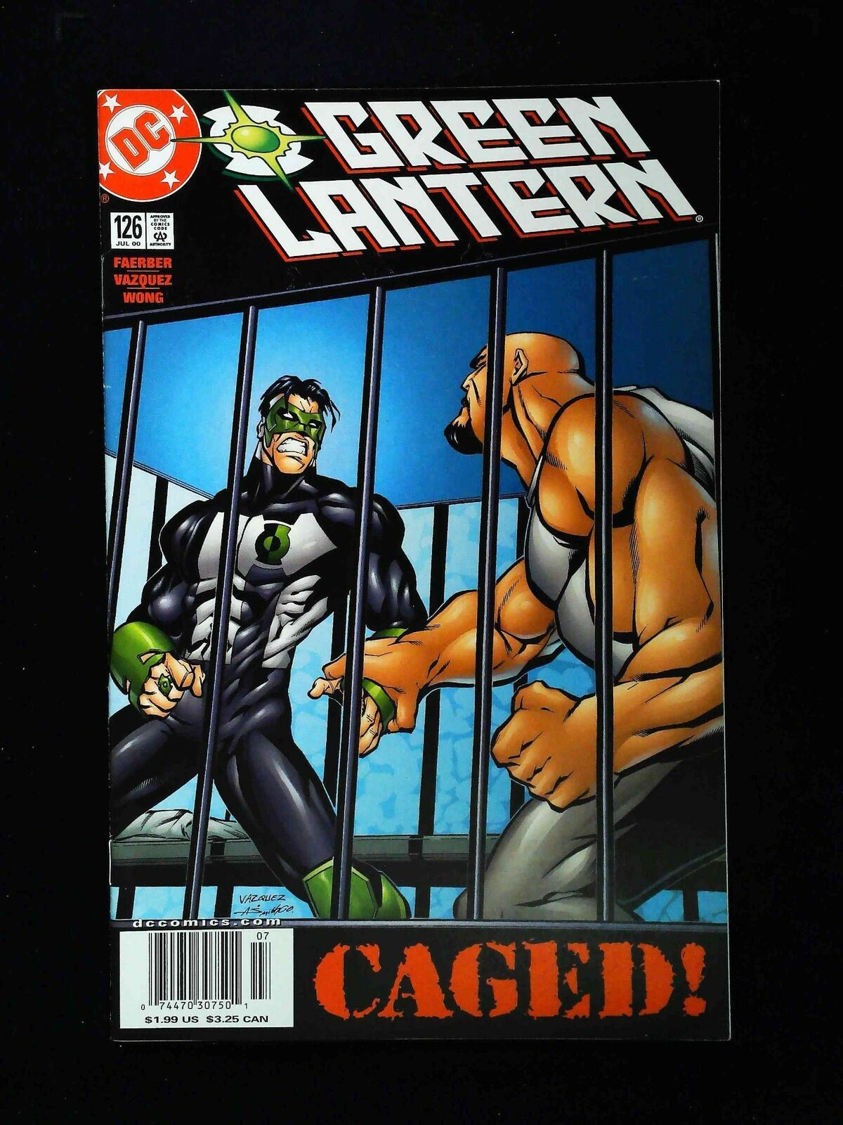 Green Lantern #126 Dc Comics 2000 Vf+ Newsstand