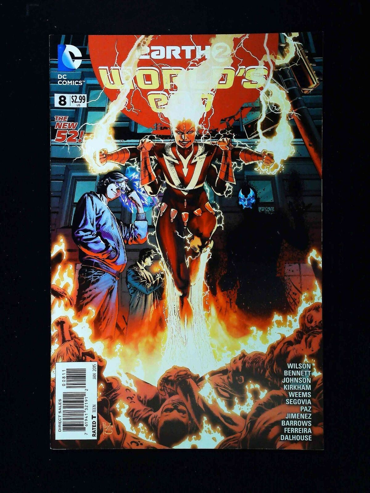 Earth 2 World'S End #8 Dc Comics 2015 Nm-