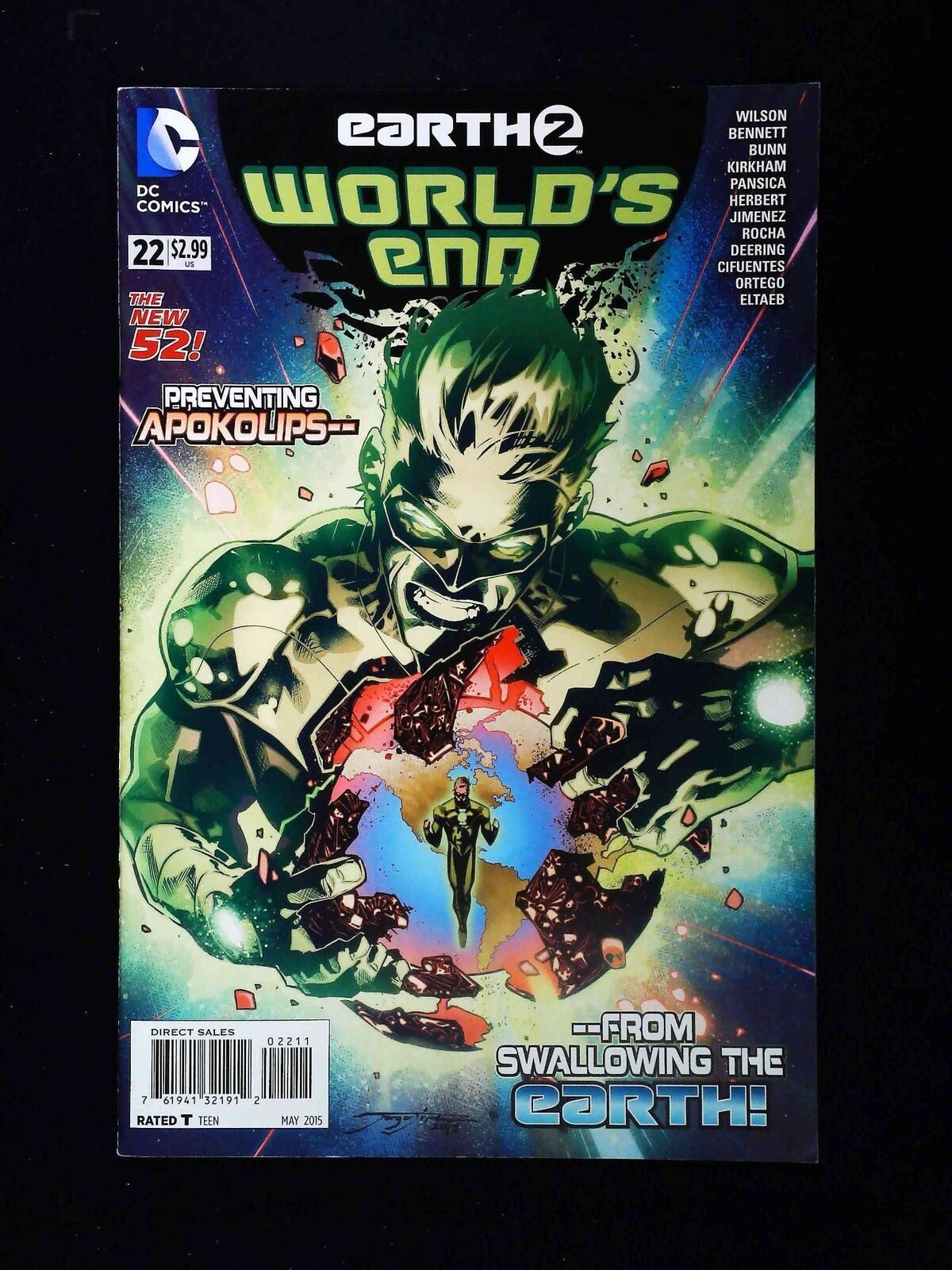 Earth 2 World'S End #22 Dc Comics 2015 Nm-