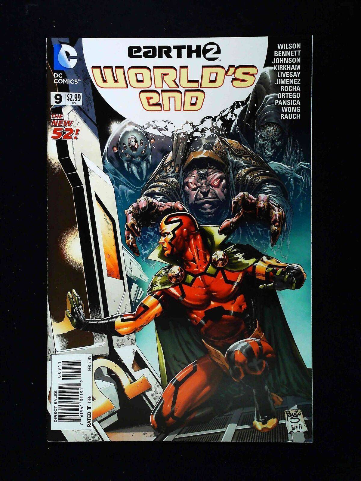Earth 2 World'S End #9 Dc Comics 2015 Nm-