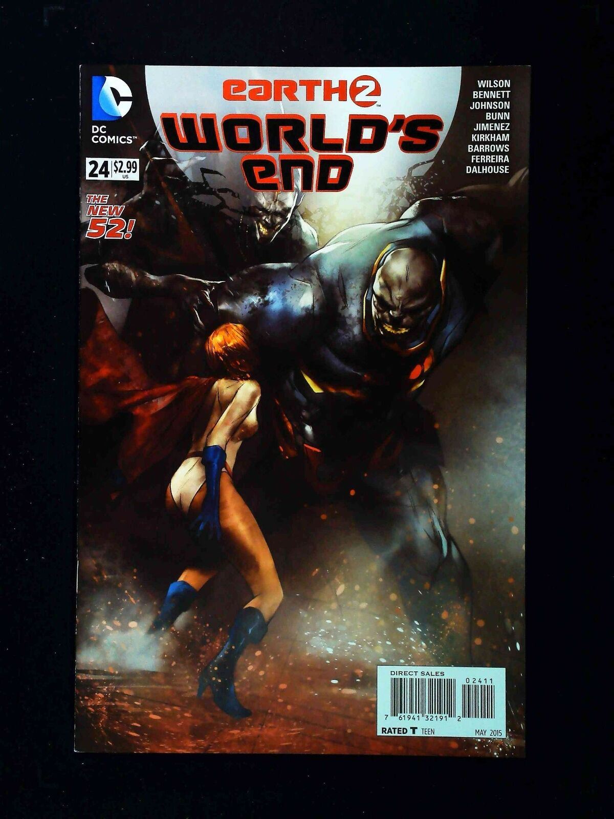 Earth 2 World'S End #24 Dc Comics 2015 Nm-
