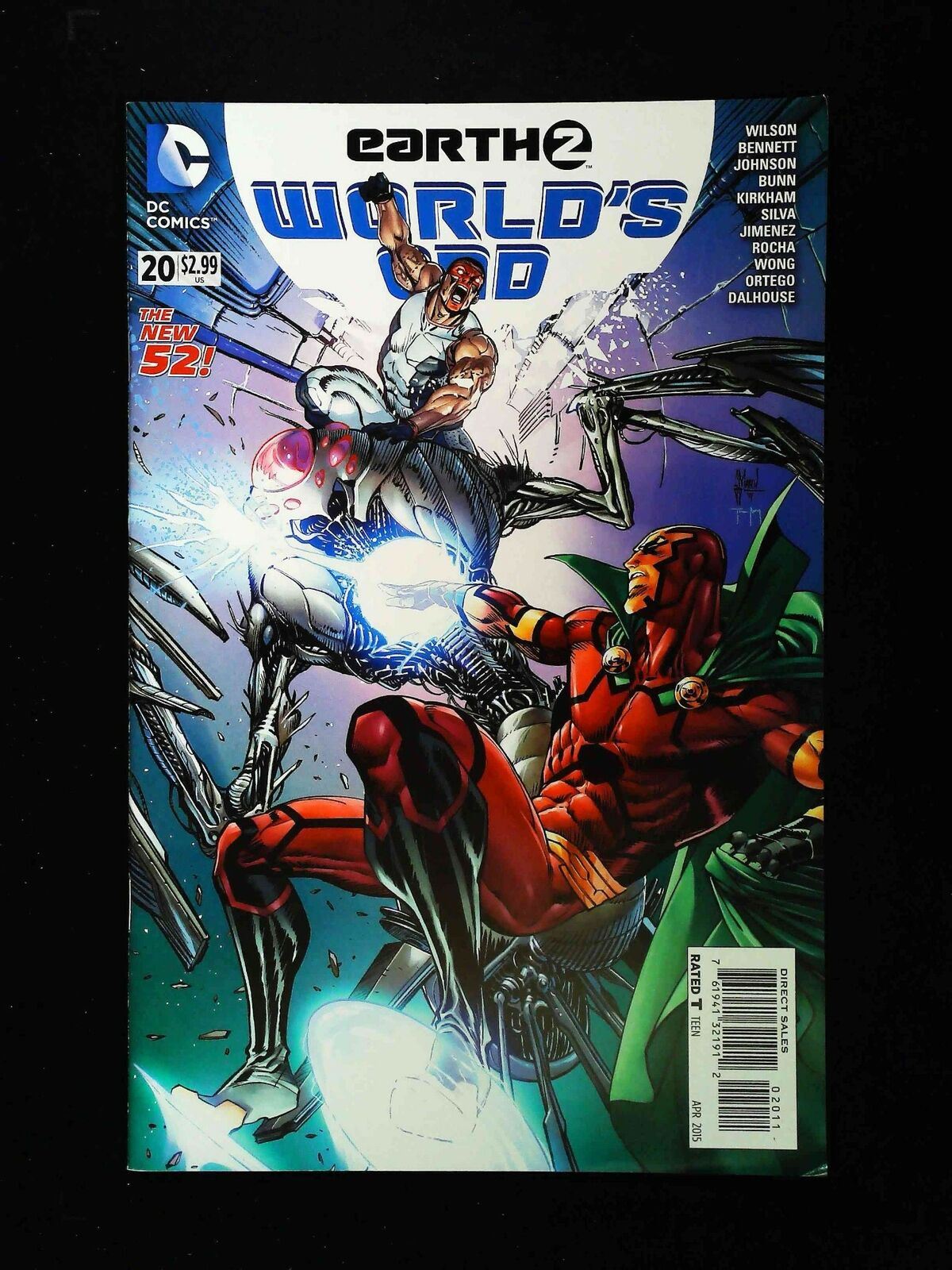 Earth 2 World'S End #20 Dc Comics 2015 Nm-