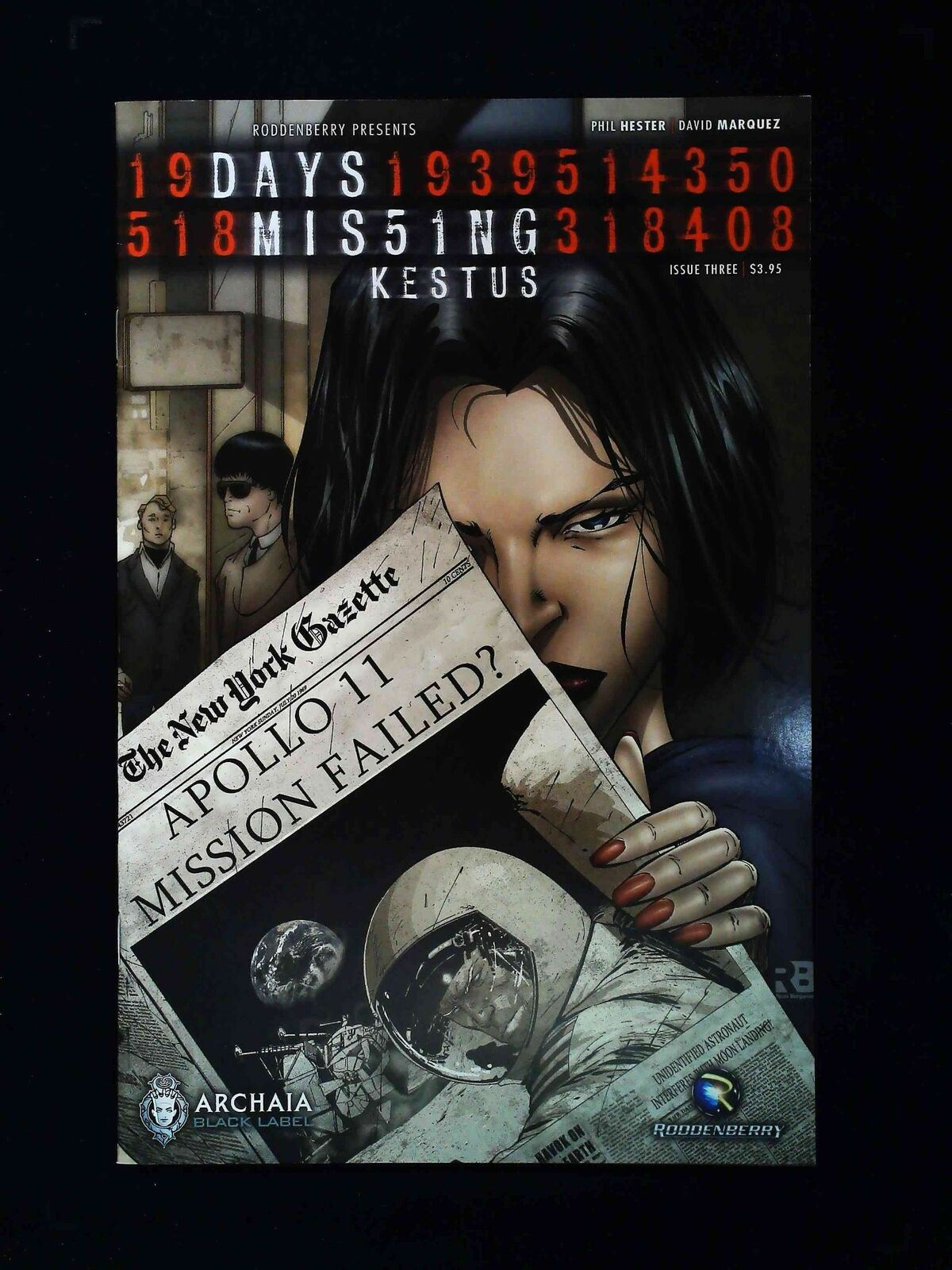 Days Missing Kestus #3 Archaia Studios Press Comics 2011 Vf+