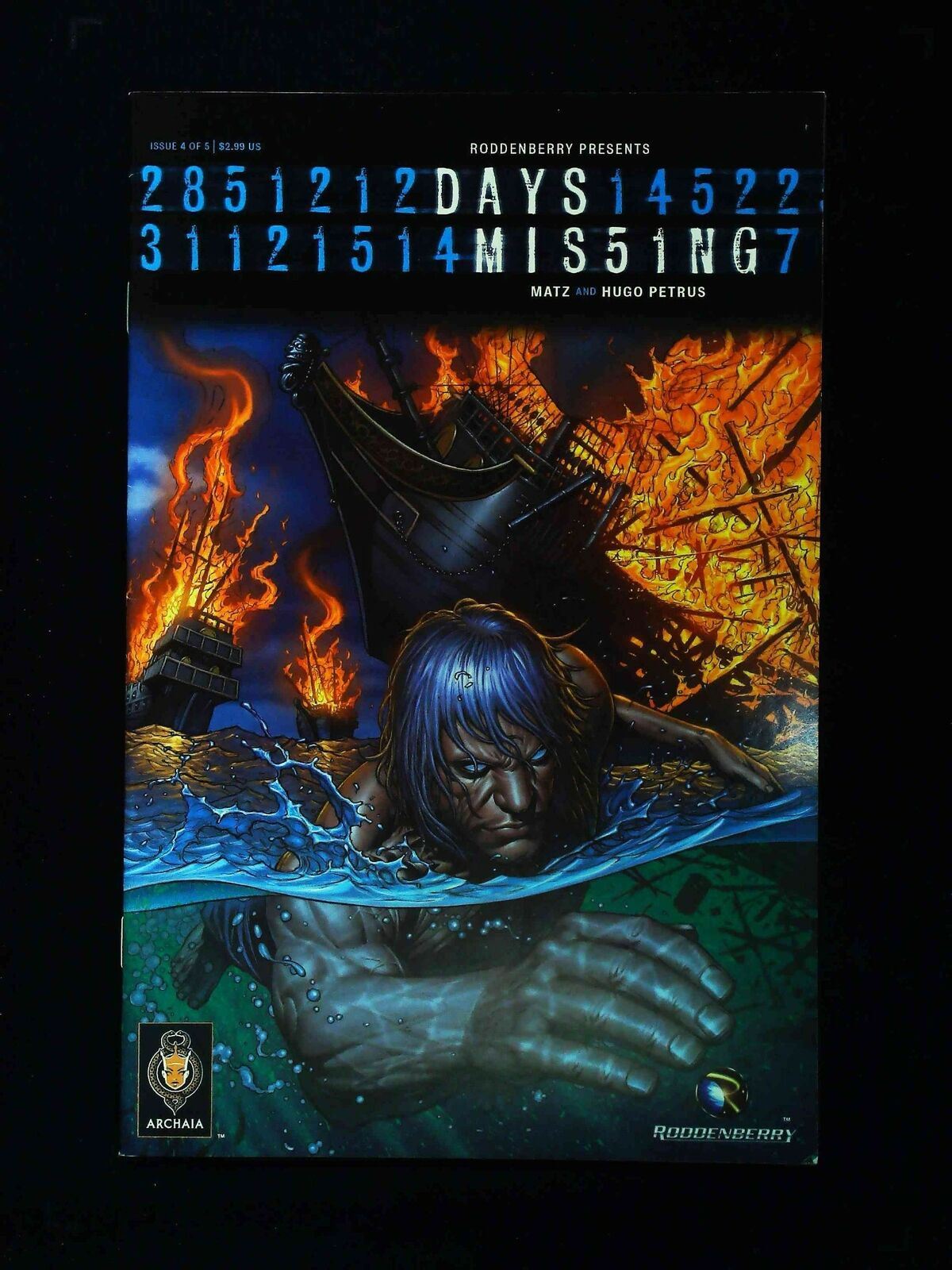 Days Missing #4 Archaia Studios Press Comics 2009 Vf+