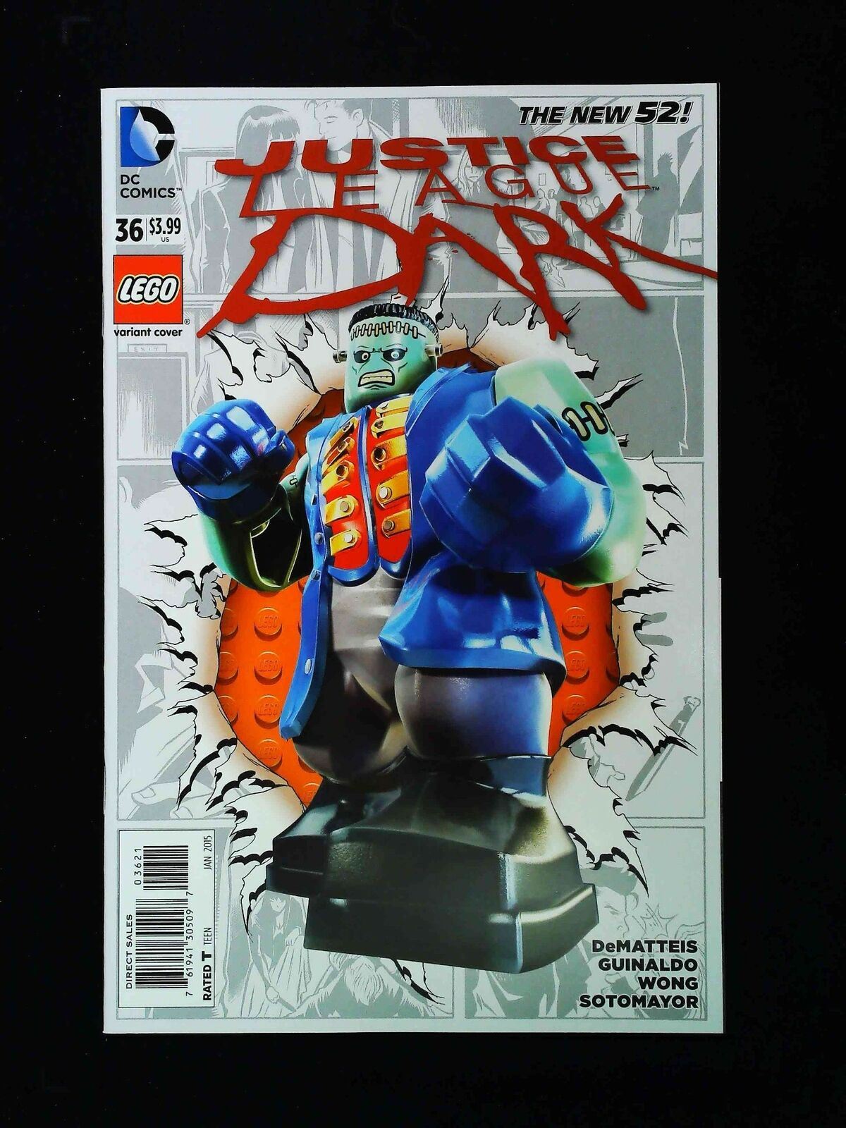 Justice League Dark #36B Dc Comics 2015 Nm+