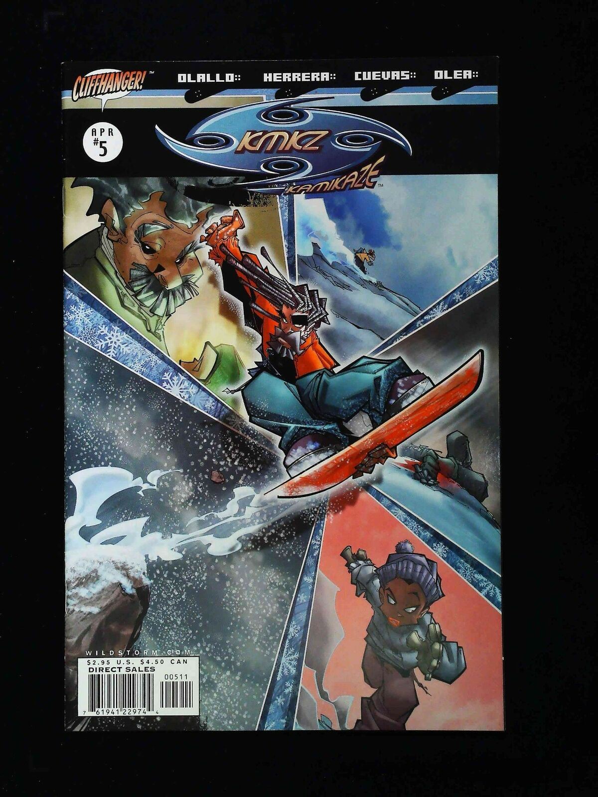 Kamikaze #5 Wildstorm Comics 2004 Vf+