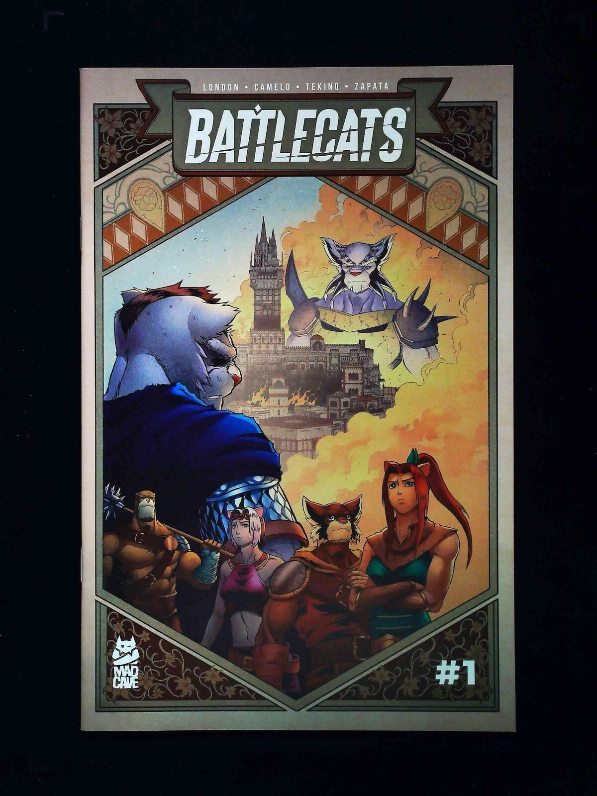 Battlecats Volumen 3 #1 Mad Cave Comics 2021 Nm