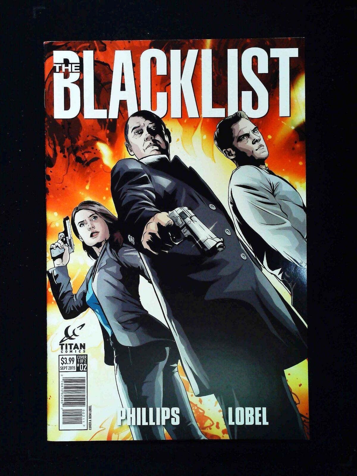 Blacklist #2 Titan Comics Comics 2015 Nm-