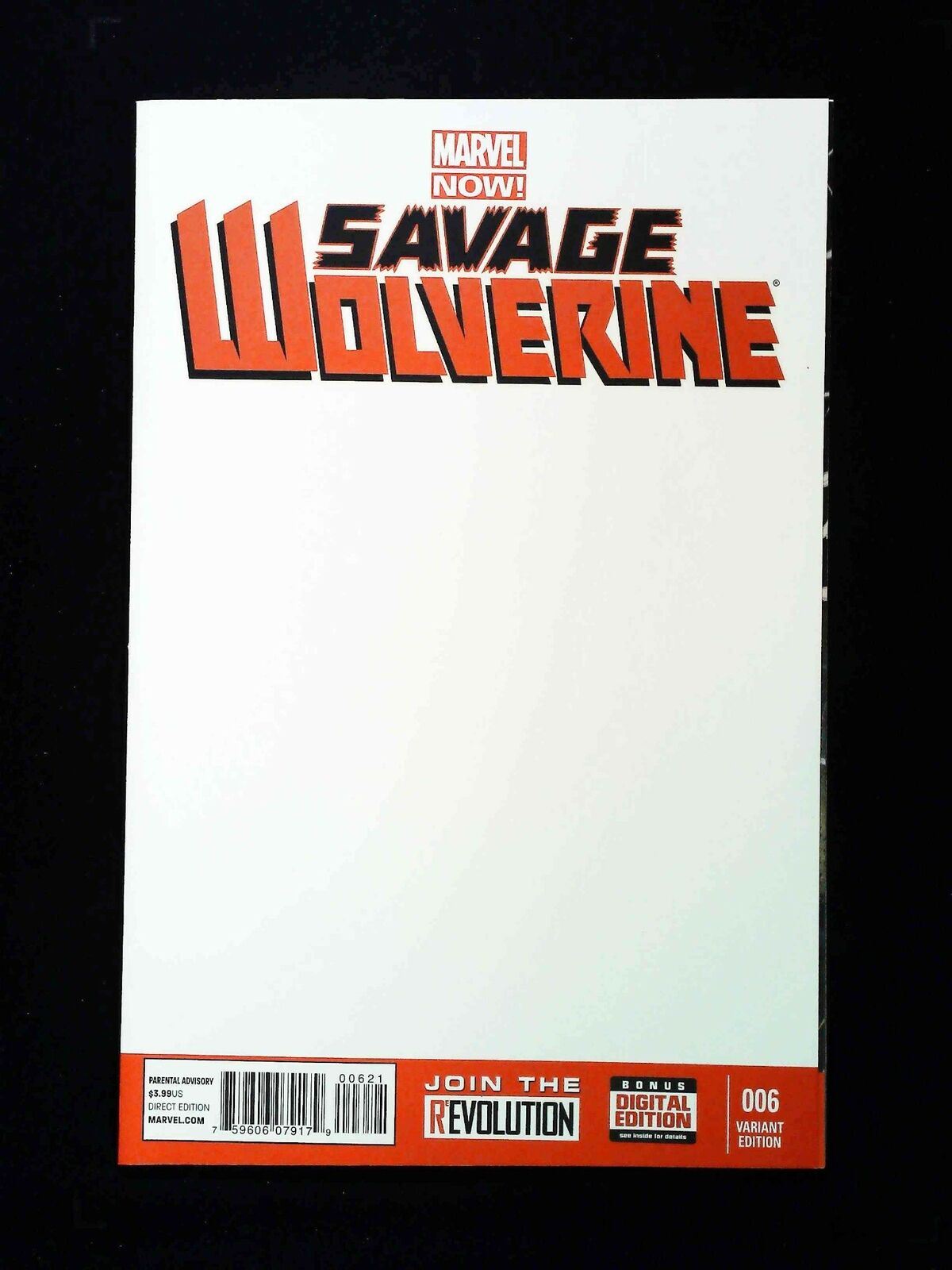 Savage Wolverine #1F Marvel Comics 2013 Vf/Nm