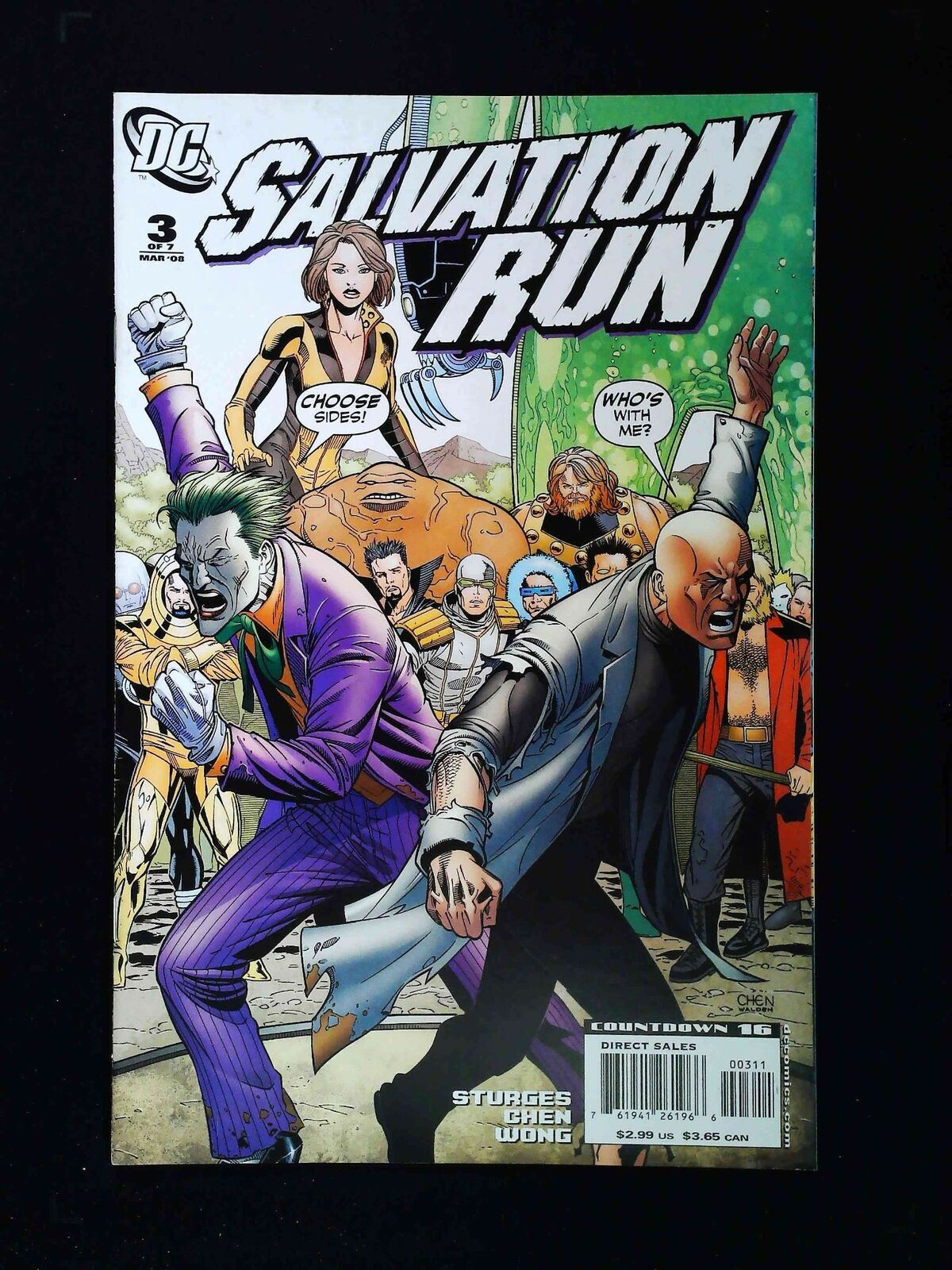 Salvation Run #3 Dc Comics 2008 Vf+