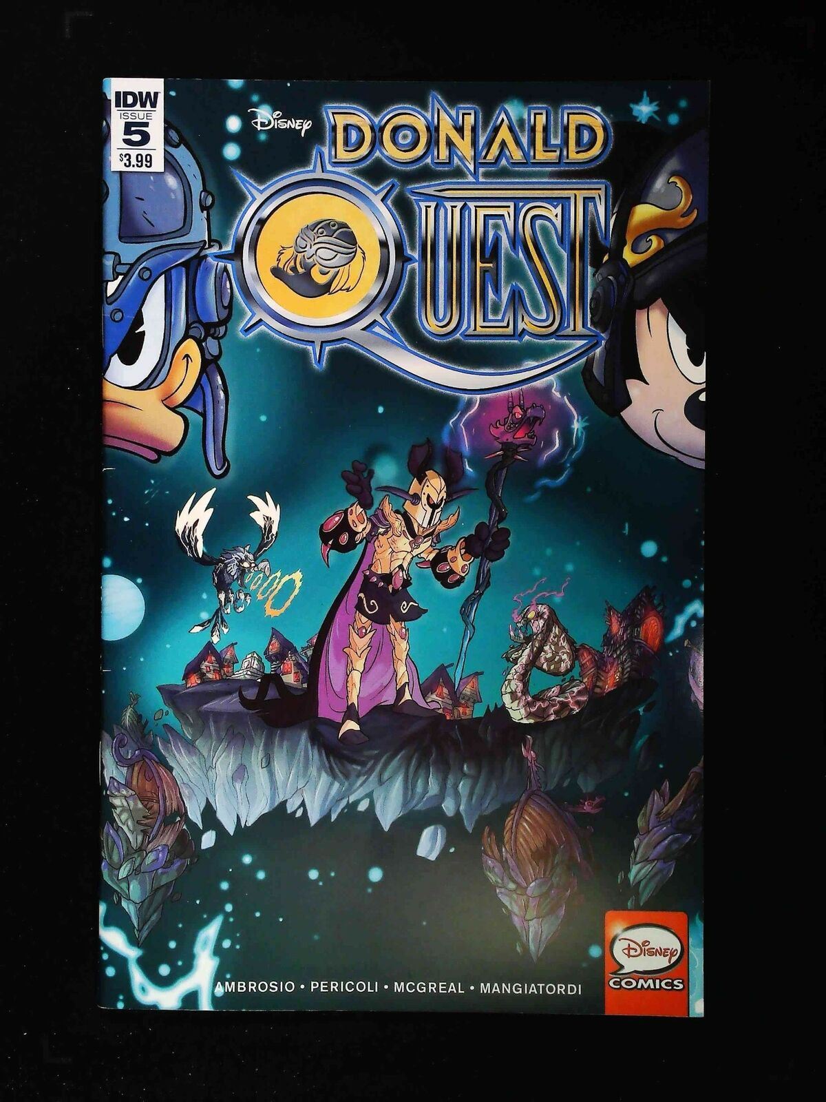 Donald Quest #5 Idw Comics 2017 Vf+