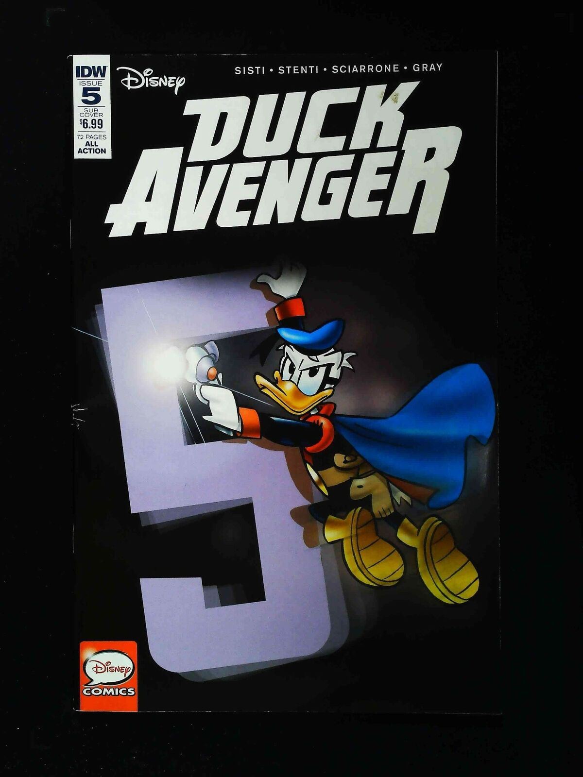 Duck Avenger #5Sub Idw Comics 2017 Vf+ Gervasio Variant