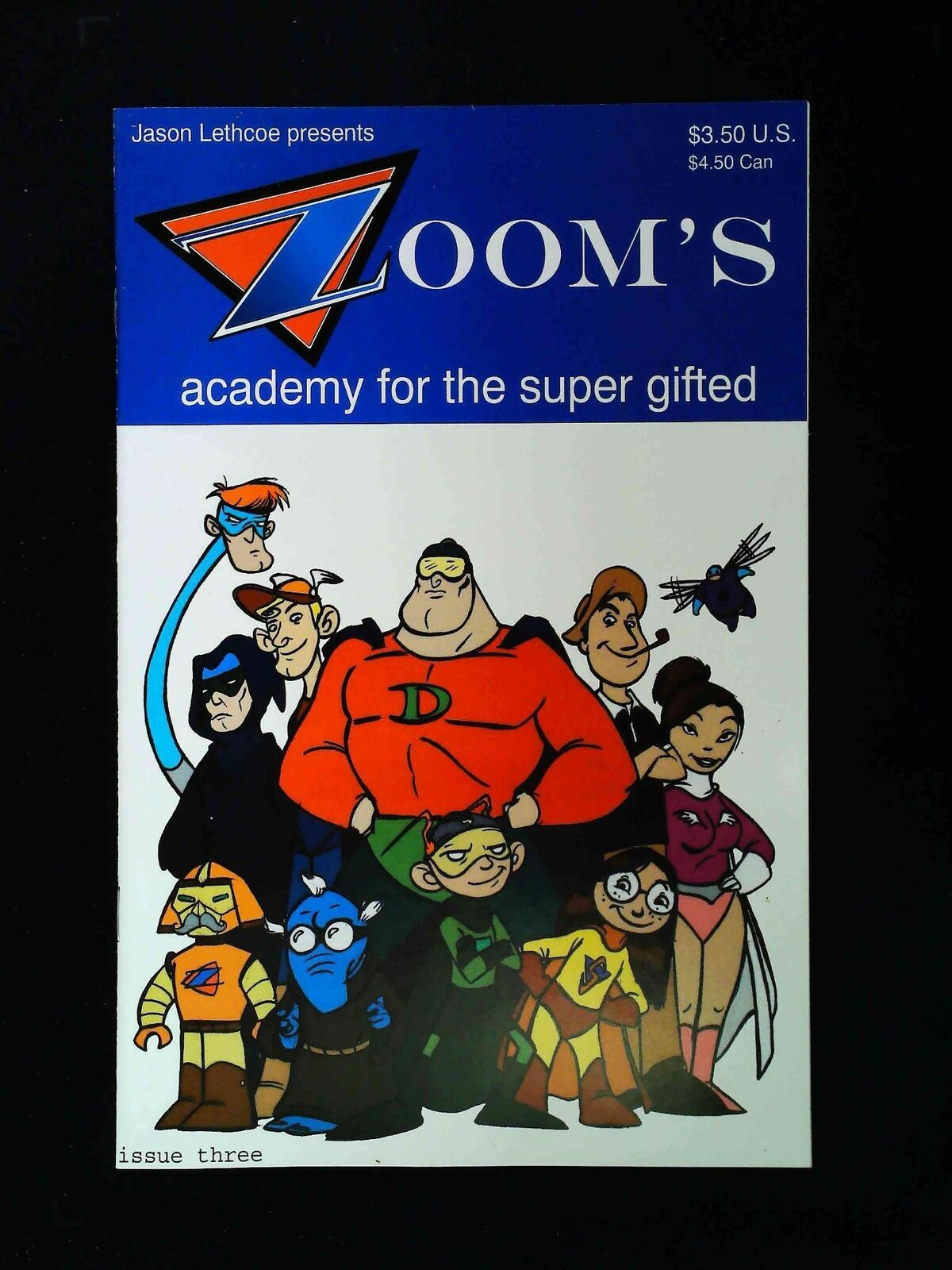 Zoom'S Academy For The Super Gifted #3 Astonish Comics 2000 Vf+