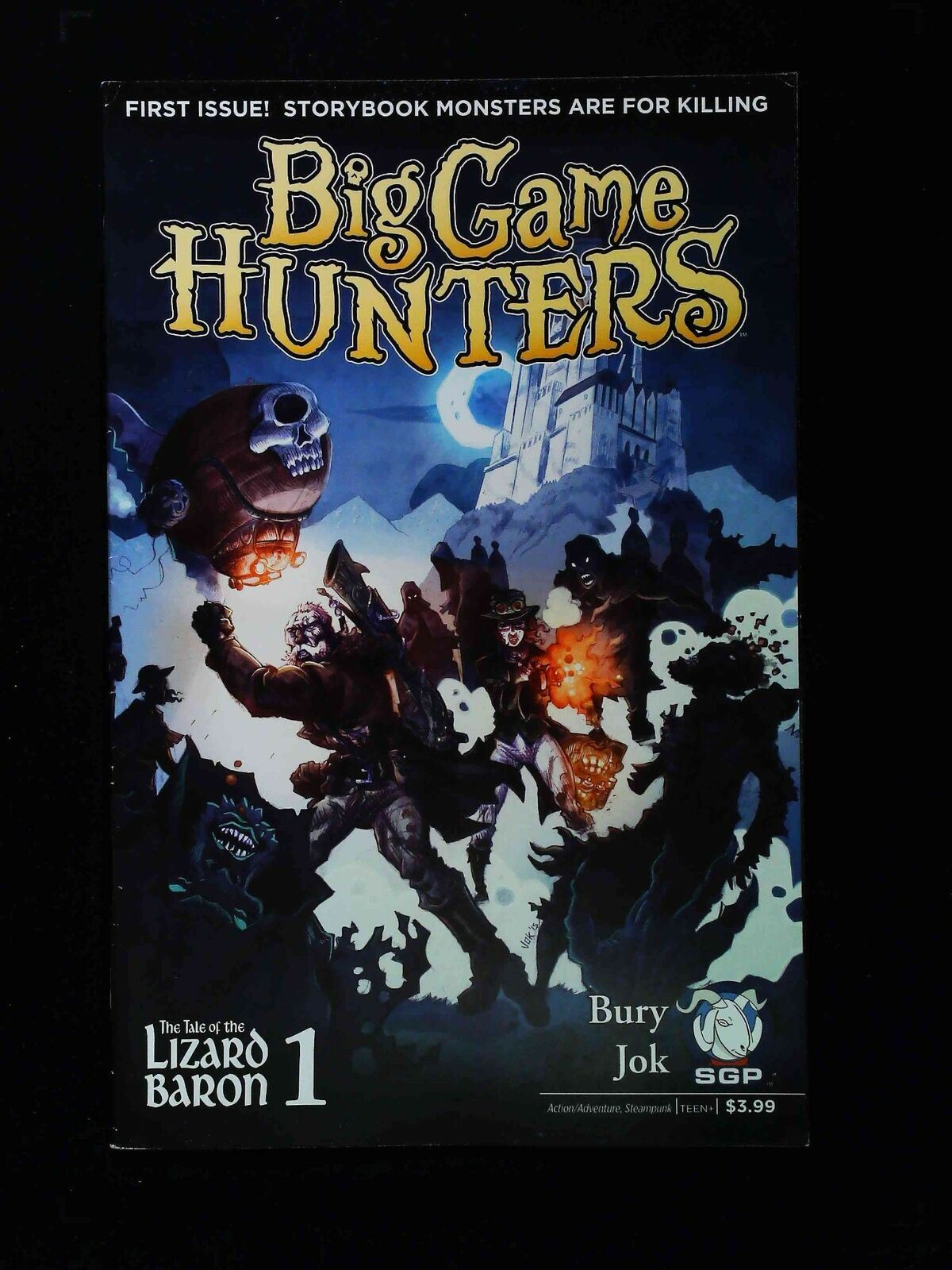 Big Game Hunters #1 Space Goat Comics 2015 Vf+