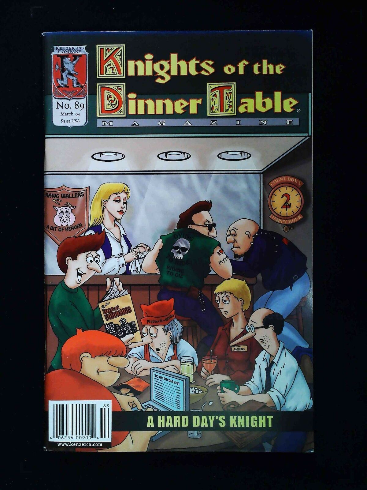 Knights Of The Dinner Table #89 Kenzer Comics 2004 Nm- Newsstand
