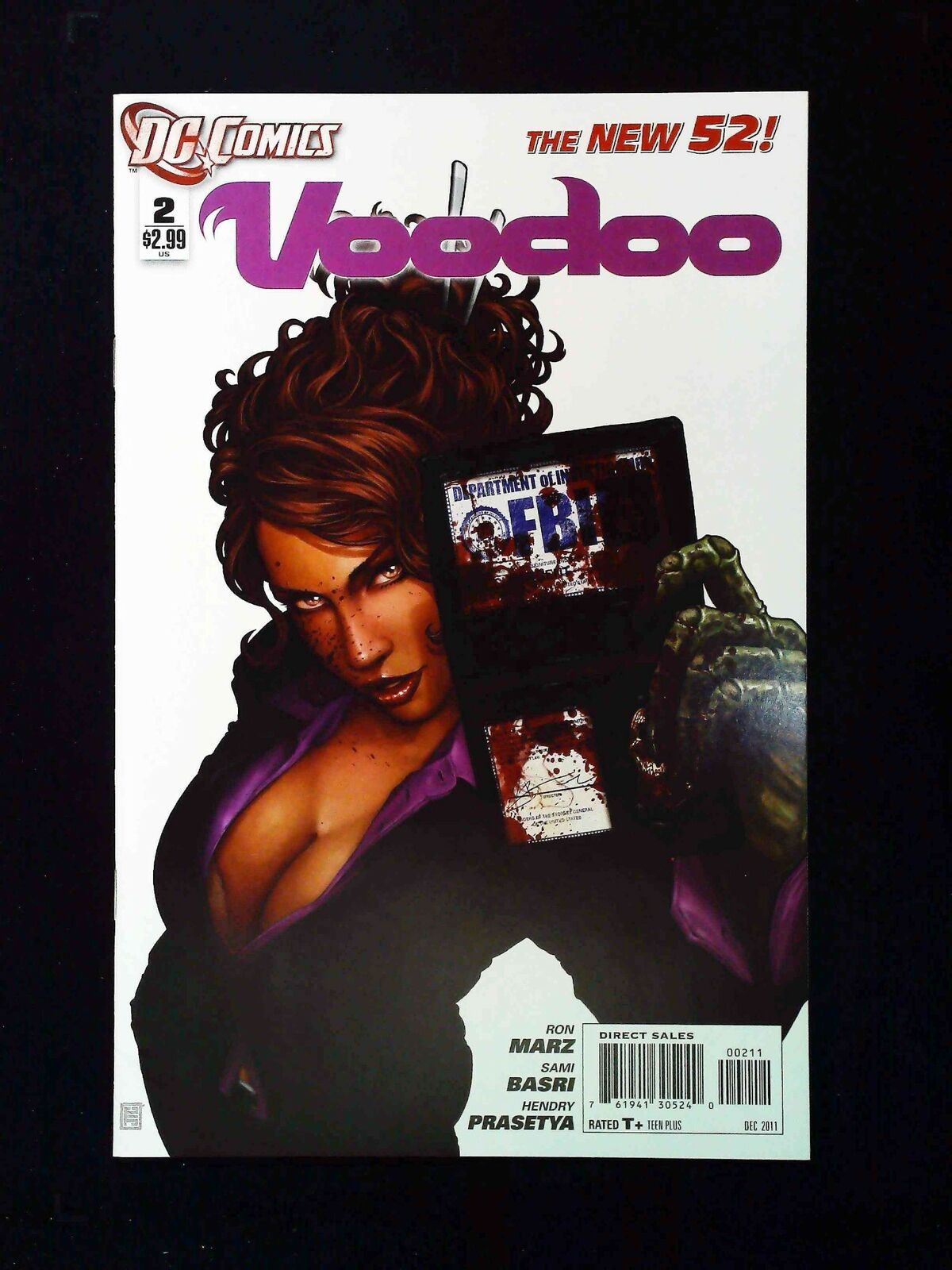 Voodoo #2 Dc Comics 2011 Vf/Nm