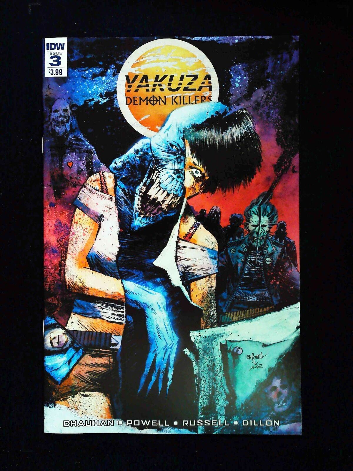 Yakuza Demon Killers #3 Idw Comics 2017 Nm-