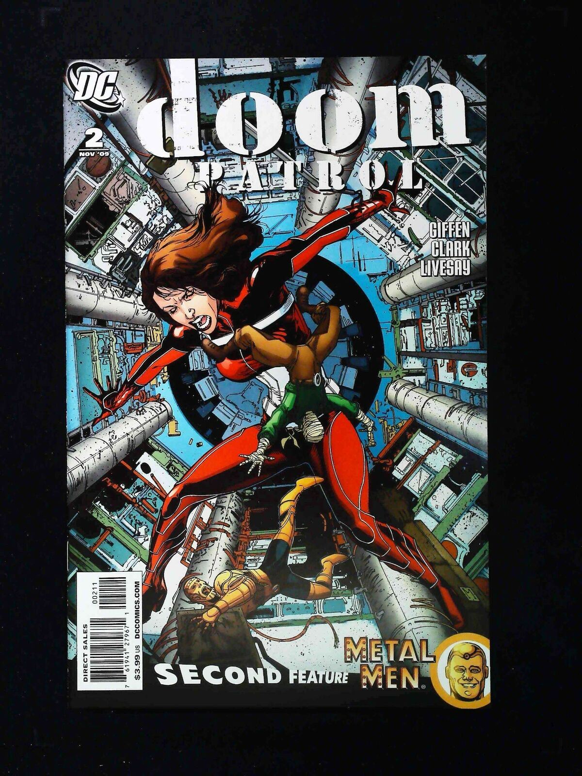 Doom Patrol #2 Dc Comics 2009 Nm-