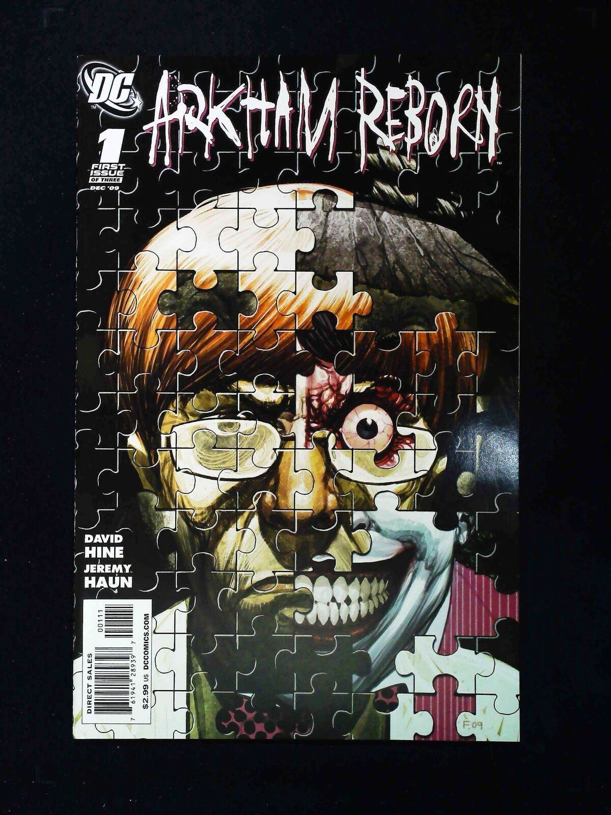 Arkham Reborn #1 Dc Comics 2009 Vf/Nm
