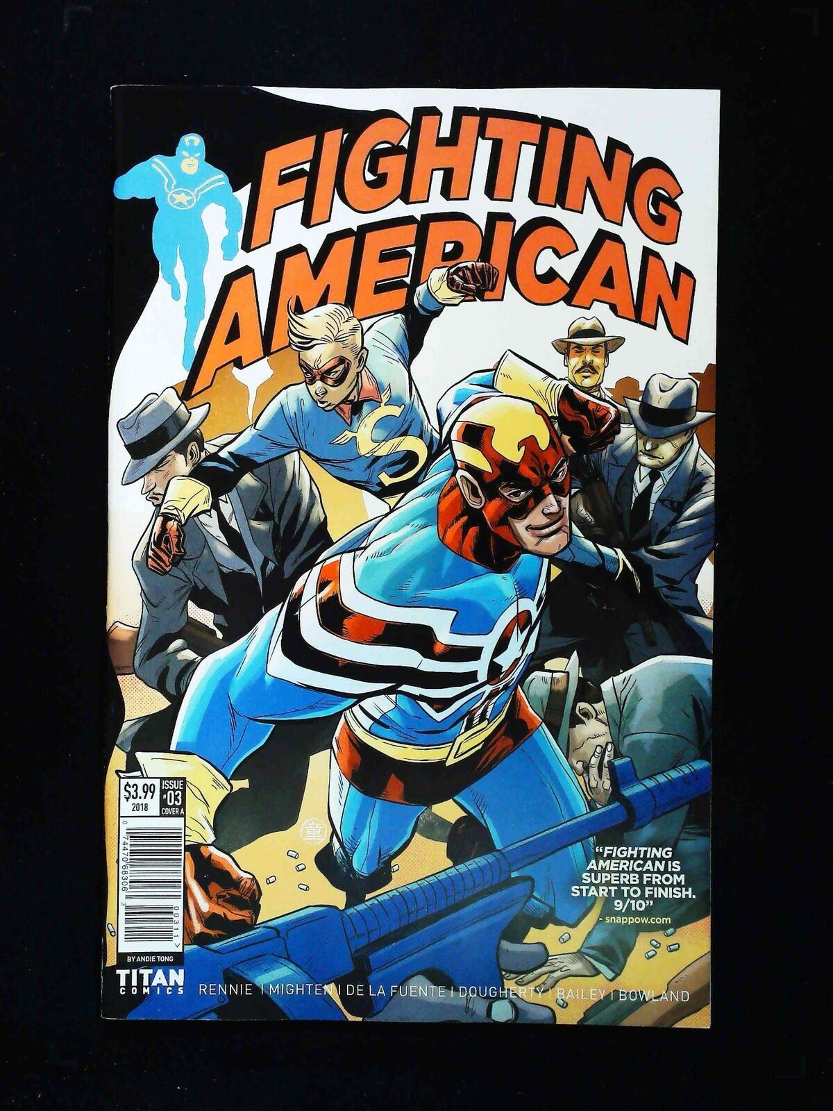 Fighting American #3 Titan Comics 2018 Nm