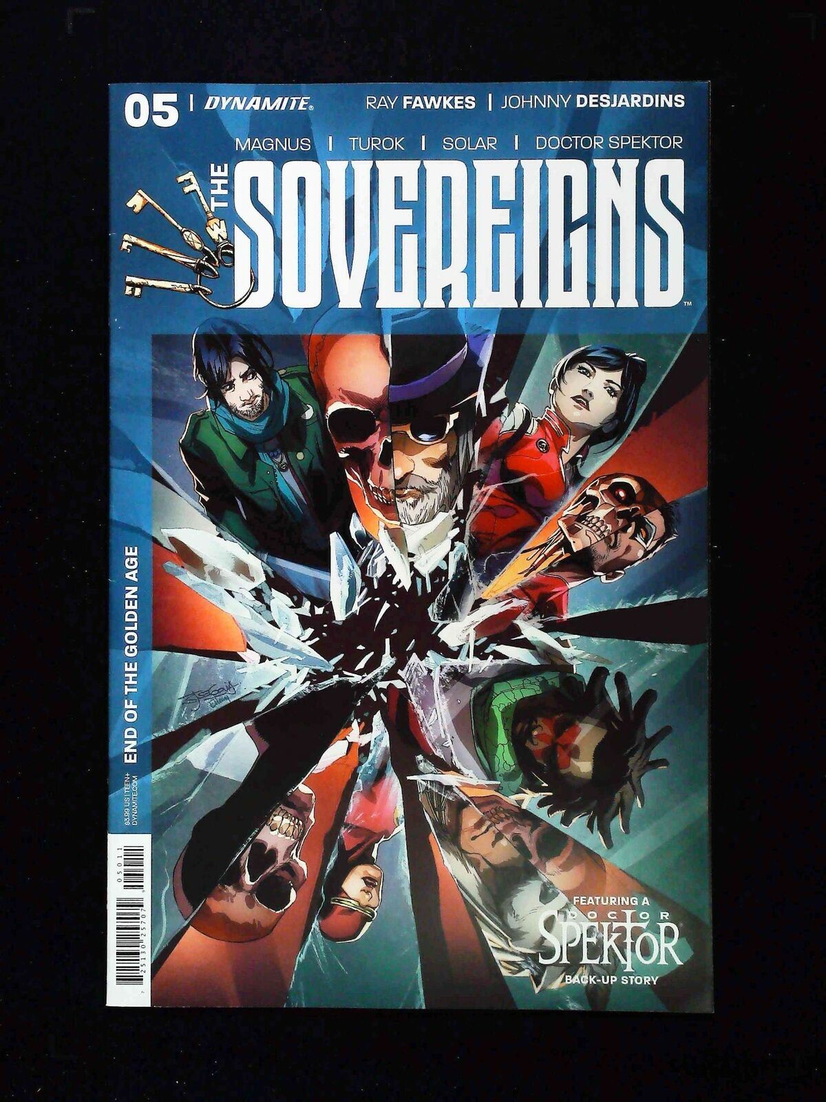 Sovereigns #5 Dynamite Comics 2017 Vf/Nm
