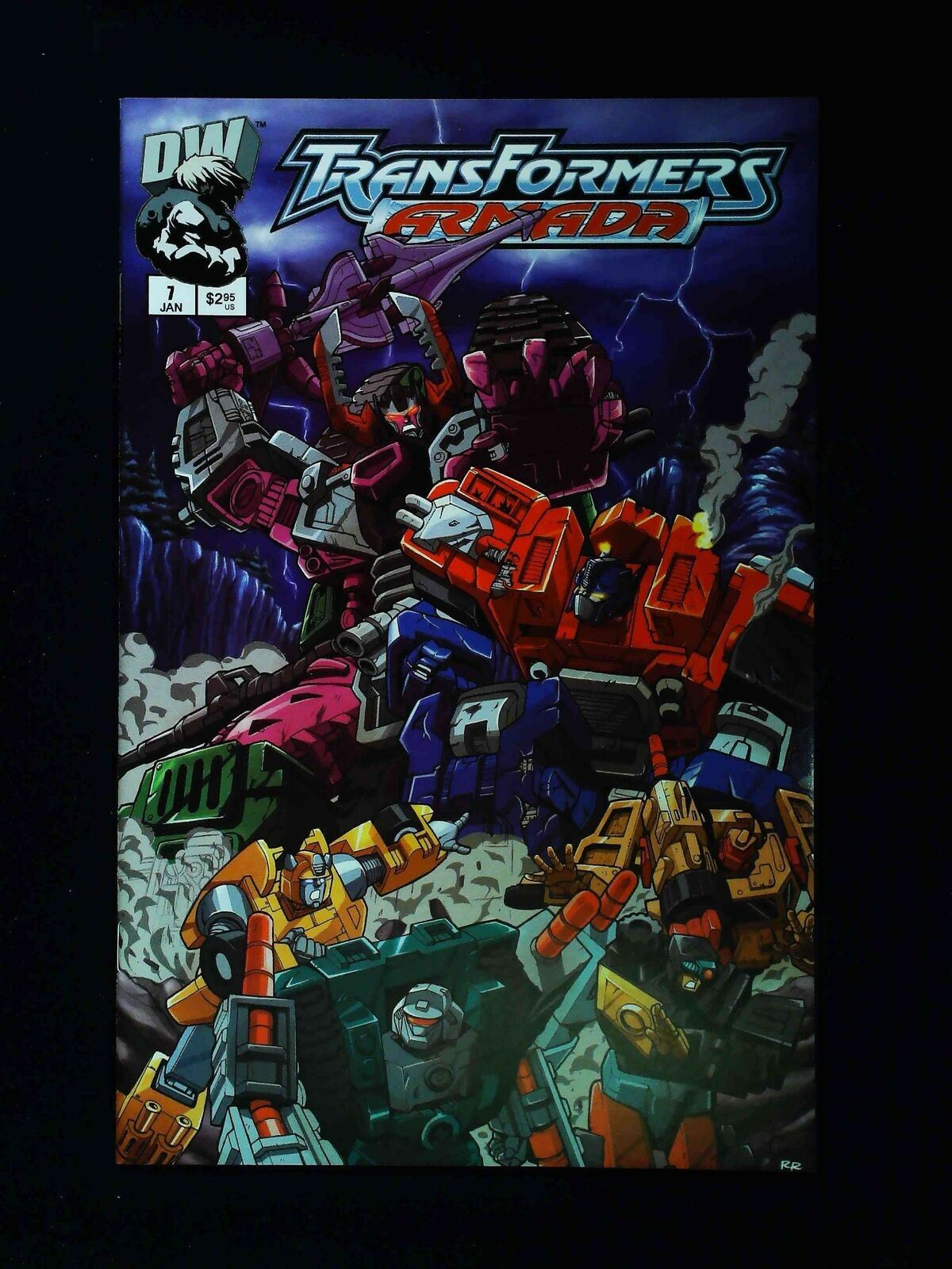 Transformers Armada Energon #7 Dreamwave Productions Comics 2003 Nm