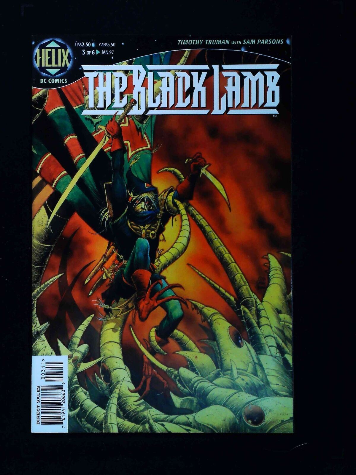 Black Lamb #3 Helix Comics 1997 Nm