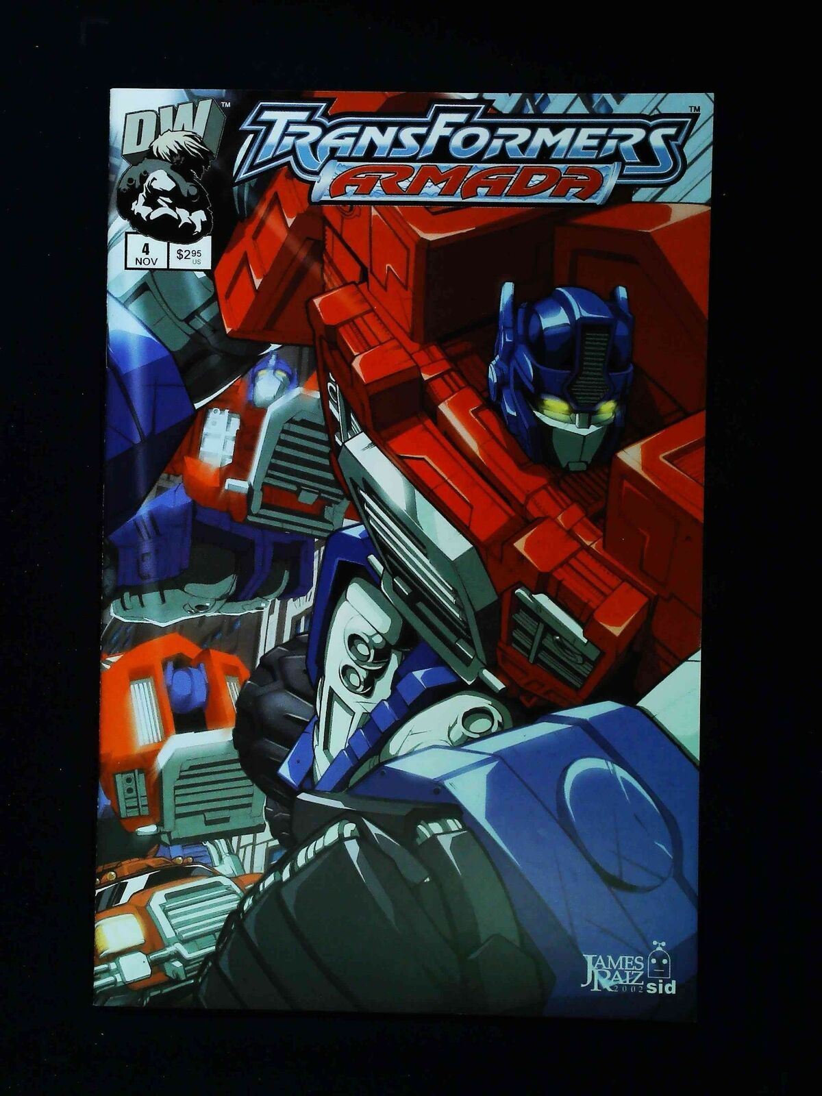 Transformers Armada Energon #4 Dreamwave Productions Comics 2002 Nm