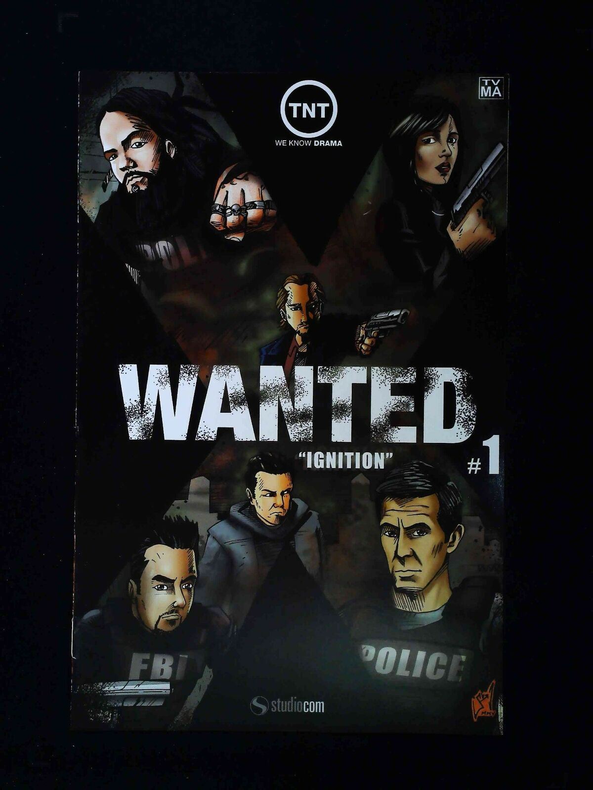 Wanted Ignition #1 Studiocom Comics 2005 Vf+